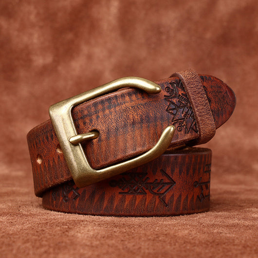 Cinturón de Jeans Tallado Retro Multiuso - Estilo Vintage Versátil - Image 11