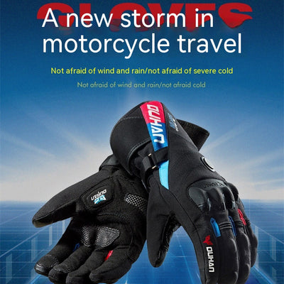 Guantes Térmicos Impermeables para Ciclismo y Esquí con Pantalla Táctil