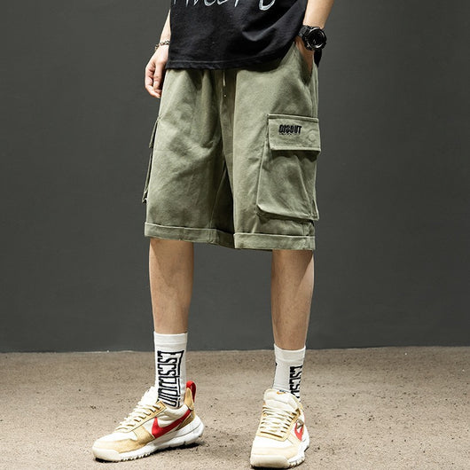 Pantalones Cortos Cargo con Múltiples Bolsillos para Hombre - Verano - Image 6