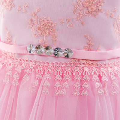 Vestido de Gala Infantil con Encaje - Traje de Concierto para Niñas - Image 29