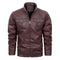 Chaqueta de Cuero PU para Hombre - Primavera y Otoño