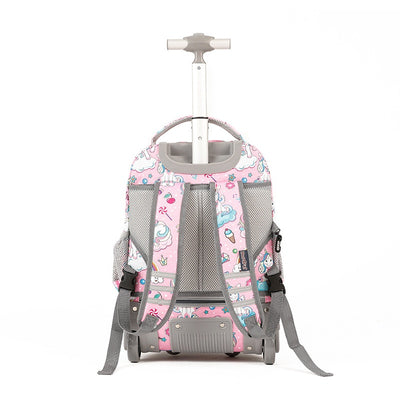 Mochila Escolar Trolley Estilo Coreano para Niños y Estudiantes - Image 3