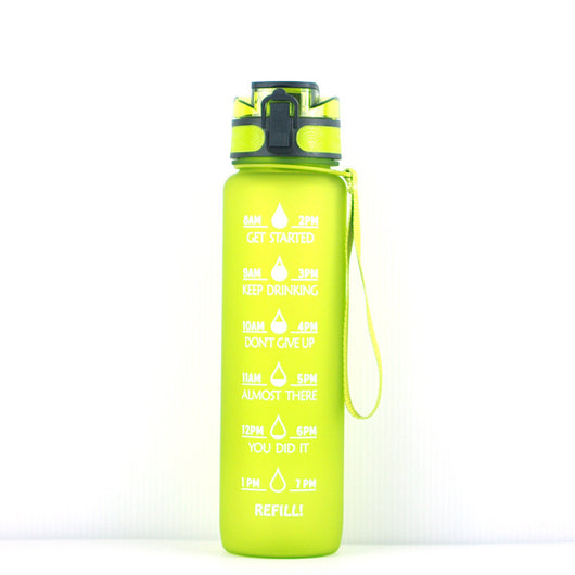 Botella de Agua Transparente 1L Kawaii sin BPA - Infusor de Frutas Reutilizable - Image 13