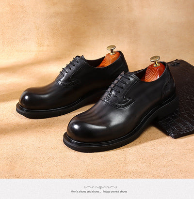 Zapatos Oxford de Cuero Premium para Hombre - Comodidad y Elegancia Ejecutiva - Image 10