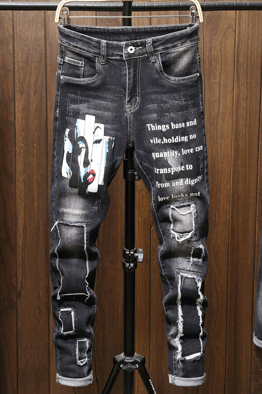 Pantalones Vaqueros Rotos Slim Fit para Hombre - Estilo Moderno - Image 5