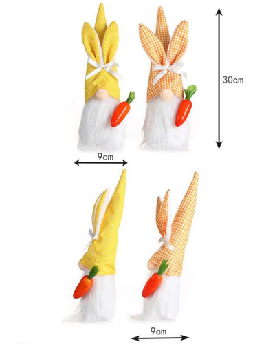 Adorno Decorativo Conejo Rábano para Pascua - Ornamento de Ventana y Hogar - Image 8