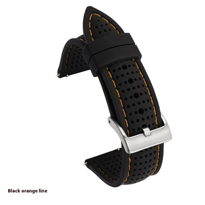 Correa de Reloj de Silicona con Textura en Relieve - Image 11