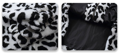 Abrigo de Algodón Estampado Leopardo Tide para Hombre - Image 10
