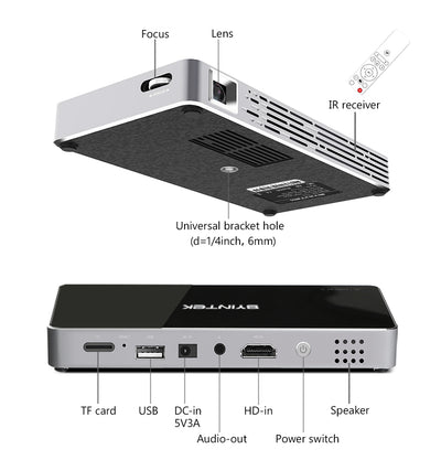 Proyector Portátil Benying P10 Recargable - Image 12