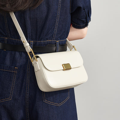 Bolso Bandolera de Cuero Genuino para Mujer - Image 3