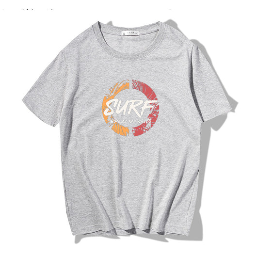 Camiseta Manga Corta Hombre Algodón Puro Estilo Náutico Japonés Suelta - Image 11
