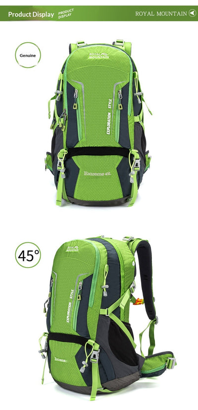 Mochila de Campamento Impermeable de Gran Capacidad - Image 10