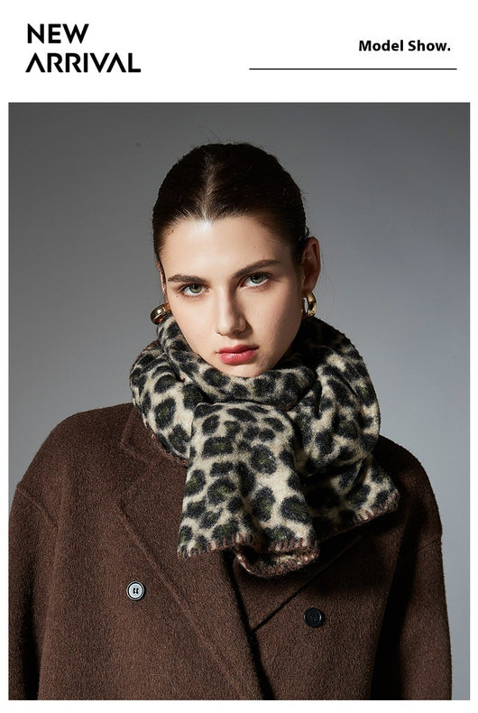 Bufanda Leopardo Lujo para Otoño e Invierno - Image 12