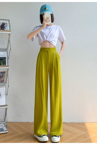 Pantalón Sastre Doble Botonadura Color Pitaya para Mujer - Image 14