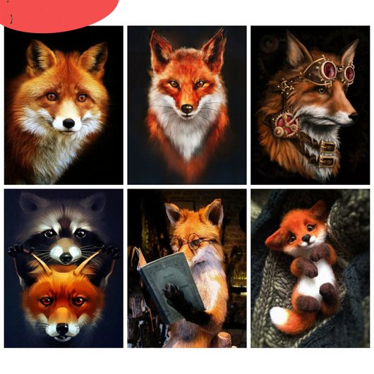 Cuadro de Diamantes con Animales - Decoración de Cristales Brillantes para el Hogar - Image 8