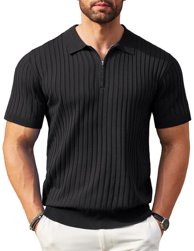 Polo Deportivo Hombre Manga Corta con Cierre - Estilo Golf Casual - Image 7
