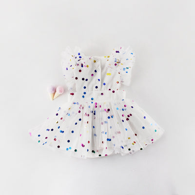 Enterizo para Bebé Niña Cien Días - Malla de Algodón con Estampado Caliente - Image 10