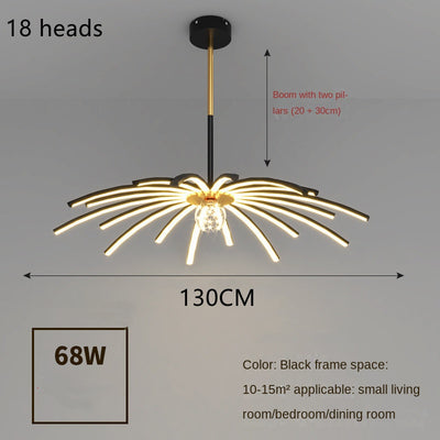 Lámpara de Araña LED para Comedor y Dormitorio - Image 7