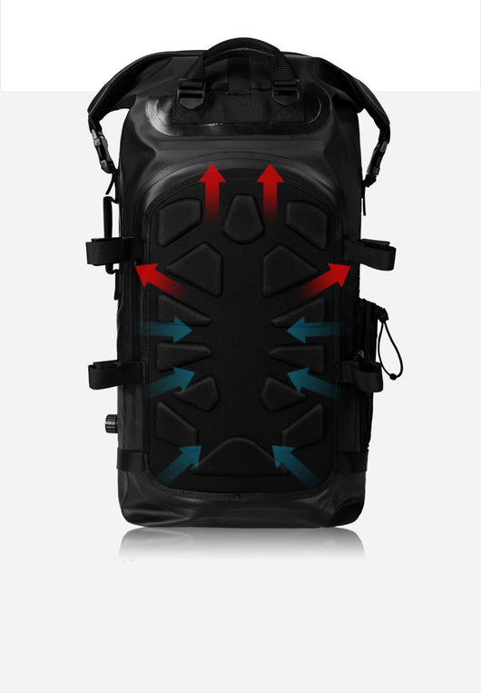 Mochila Impermeable para Motocicleta - Bolsa de Viaje Resistente - Image 10
