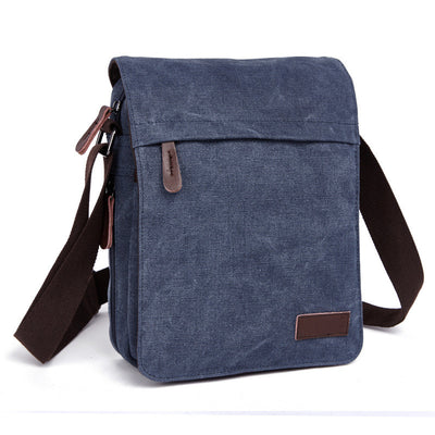 Bolsa Mensajero de Lona para Hombre - Bandolera Resistente