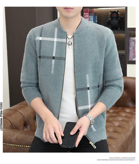 Chaqueta Casual de Terciopelo Mink - Confort de Suéter con Estilo - Image 23