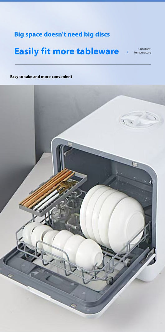 Lavavajillas Automático Inteligente con Desinfección, Secado y Tanque de Agua - Image 19