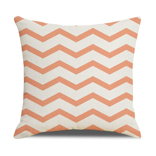 Funda de Almohada Lino Geometría Simple - Diseño Moderno para Sofá y Hogar - Image 26