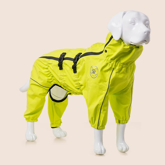 Abrigo Impermeable para Perros Medianos y Grandes - Transpirable y Protector