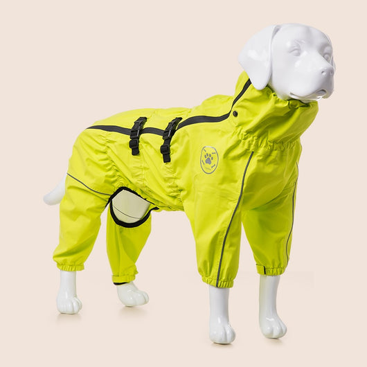 Abrigo Impermeable para Perros Medianos y Grandes - Transpirable y Protector