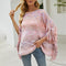 Poncho Suéter Rayas con Fleco - Abrigo Elegante y Versátil