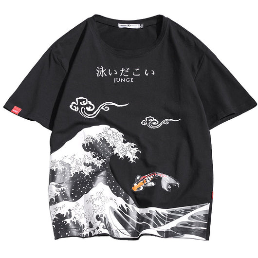 Playera Hombre Manga Corta Suelta y Cómoda - Image 10