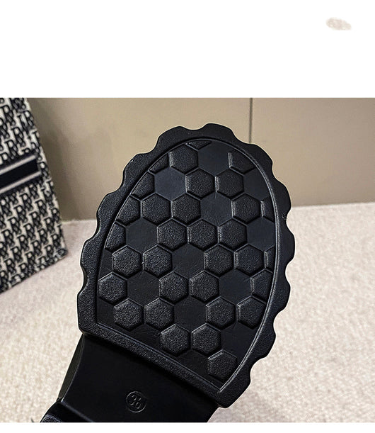 Botas Ajustadas Hasta la Rodilla Estilo Coreano para Mujer - Image 8