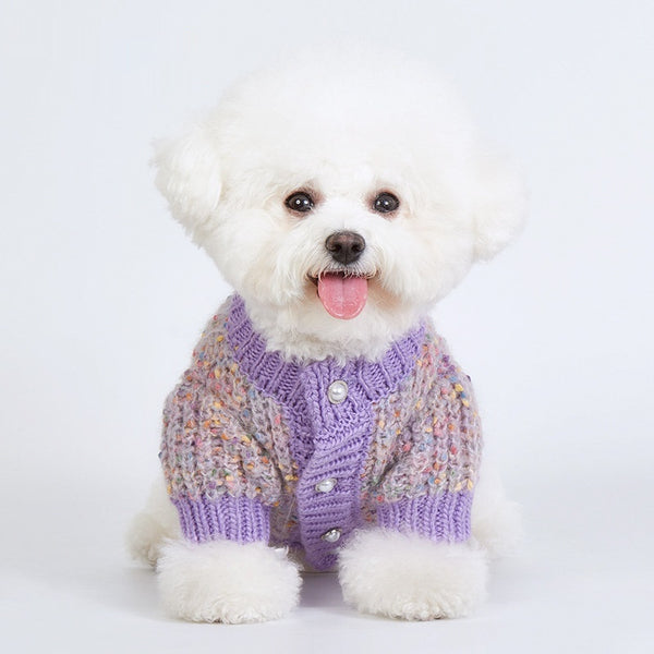 Cardigan Suéter Suave para Perros - Diseño Acogedor Bean