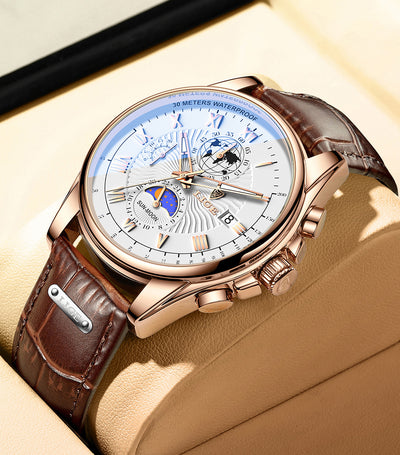 Reloj Cronógrafo Multifuncional Impermeable con Esfera Luminosa - Image 22
