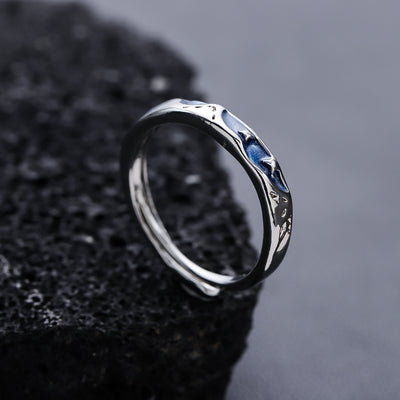 Anillo de Estrella para Hombre con Diseño Abierto de Lujo Exclusivo - Image 9