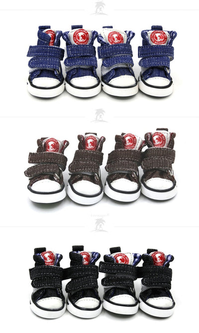 Zapatos Protectores para Perros Pequeños - Lona Antideslizante - Image 11