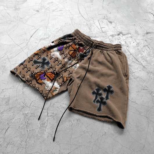 Pantalones Cortos de Playa Euramericanos con Estampado - Image 6
