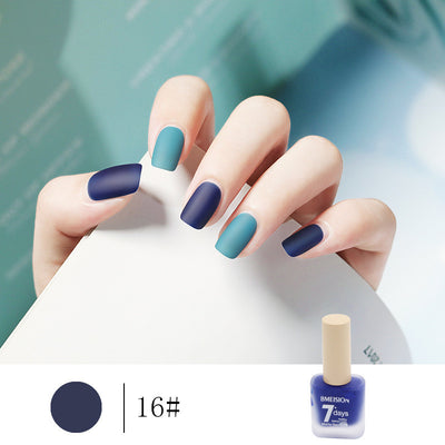 Esmalte de Uñas Mate Nude sin Horno de Secado Rápido - Image 18