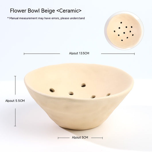 Cuenco Cerámica Zen con Flores Caladas Estilo Chino - Image 4