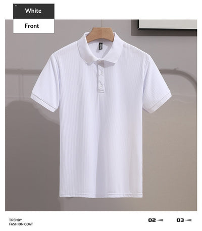 Camisa Ejecutiva Slim Fit de Manga Corta con Cuello Solapa - Image 22