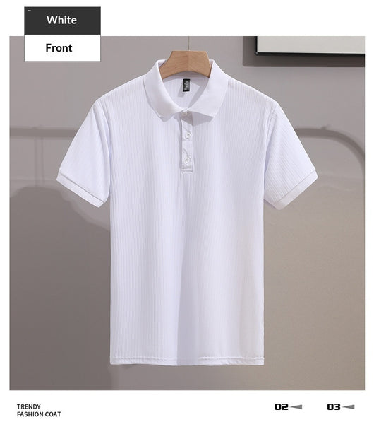 Camisa Ejecutiva Slim Fit de Manga Corta con Cuello Solapa - Image 22