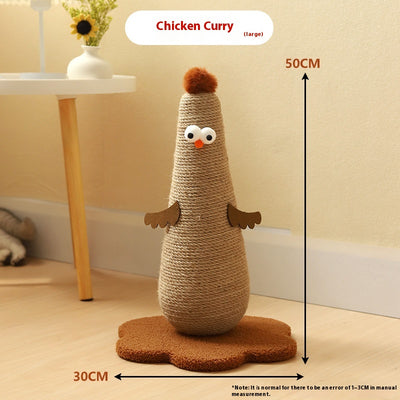 Rascador Vertical para Gatos de Sisal Resistente y Duradero - Image 5
