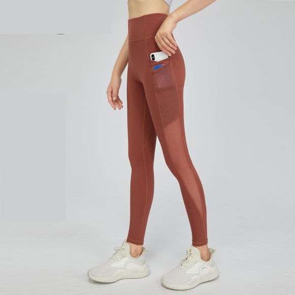 Pantalones de Yoga Nude con Bolsillos Laterales