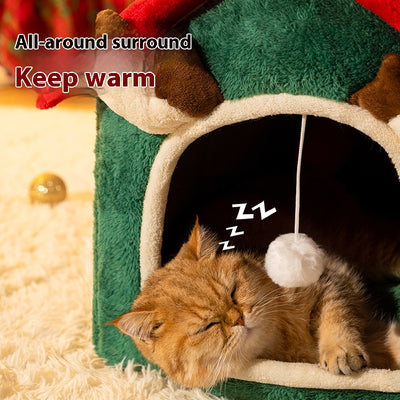 Cama Térmica para Gatos - Nido Desmontable y Lavable para Todas las Estaciones - Image 4