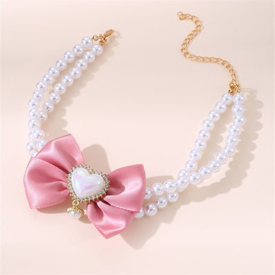 Collar Princesa con Dije Corazón para Mascotas - Image 34