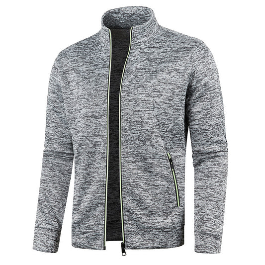 Chaqueta de Punto con Cierre Frontal para Hombre