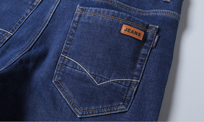 Pantalones Vaqueros Térmicos Gruesos para Hombre - Abrigo Invierno - Image 12