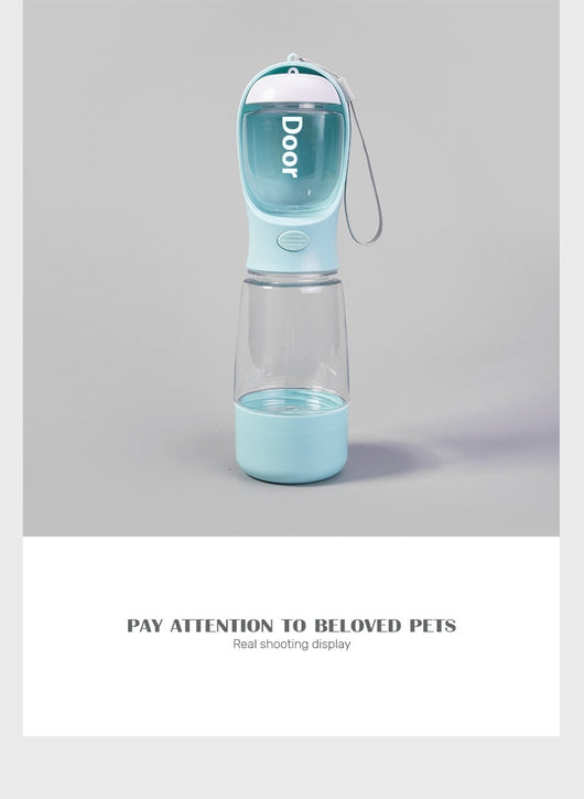 Bebedero Portátil 2 en 1 para Perros y Gatos con Compartimento de Alimento - Image 16