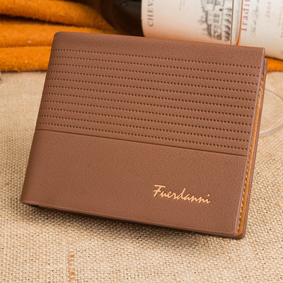 Billetera Horizontal Delgada para Hombre con Diseño Embosado - Image 12