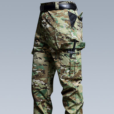 Pantalones Tácticos Multibolsillos Holgados de Trabajo Resistente - Image 6